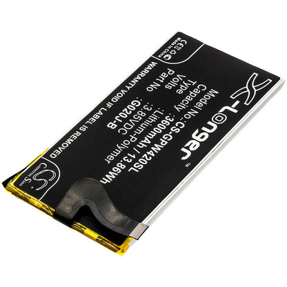 3.85V, 3600mAh, Li-Polymer Battery fits Google, G020p, Pixel 4 Xl, 13.86Wh