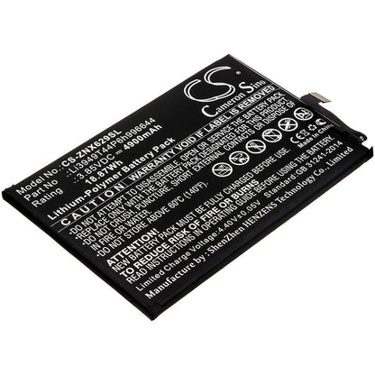 3.85V, 4900mAh, Li-Polymer Battery fits Nubia, Nx629j, Red Magic 3s, 18.865Wh