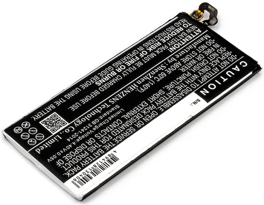 3.85V, 3600mAh, Li-Polymer Battery fits Samsung, Galaxy J7 2017, Galaxy J7 2017 Duos Td-lte, 13.86Wh