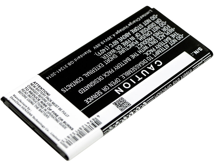 3.8V, 2400mAh, Li-ion Battery fits Samsung, Galaxy Mega 2, Galaxy Mega 2 Duos, 9.12Wh