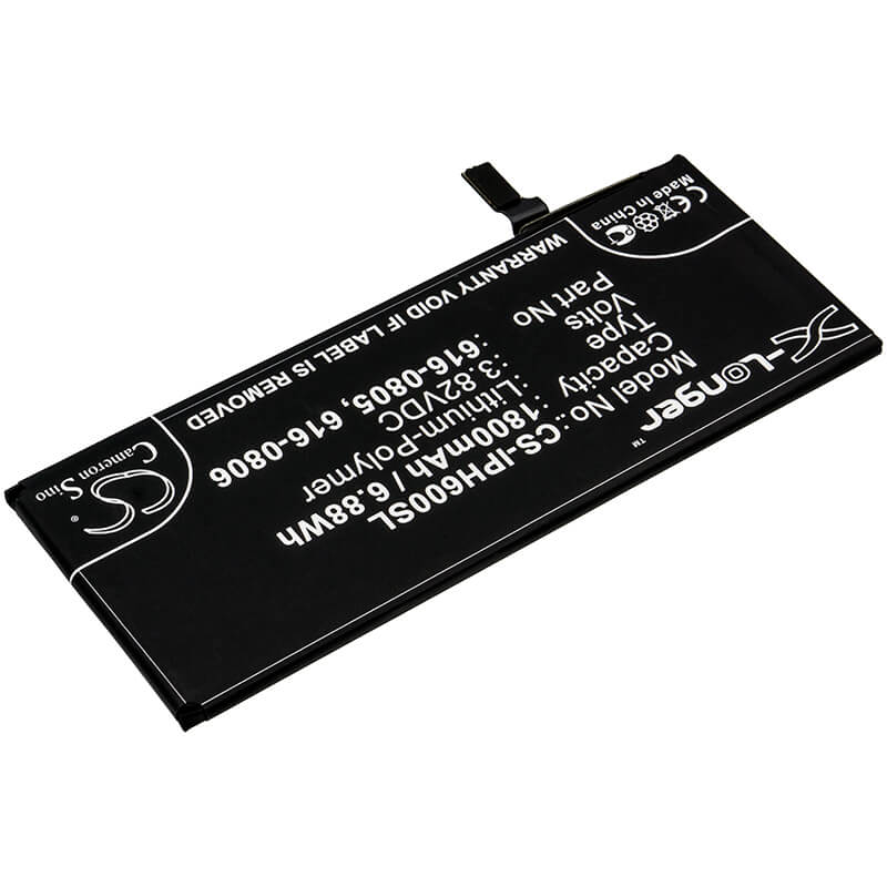 3.82V, 1800mAh, Li-Polymer Battery fits Apple, A1549, A1586, 6.876Wh