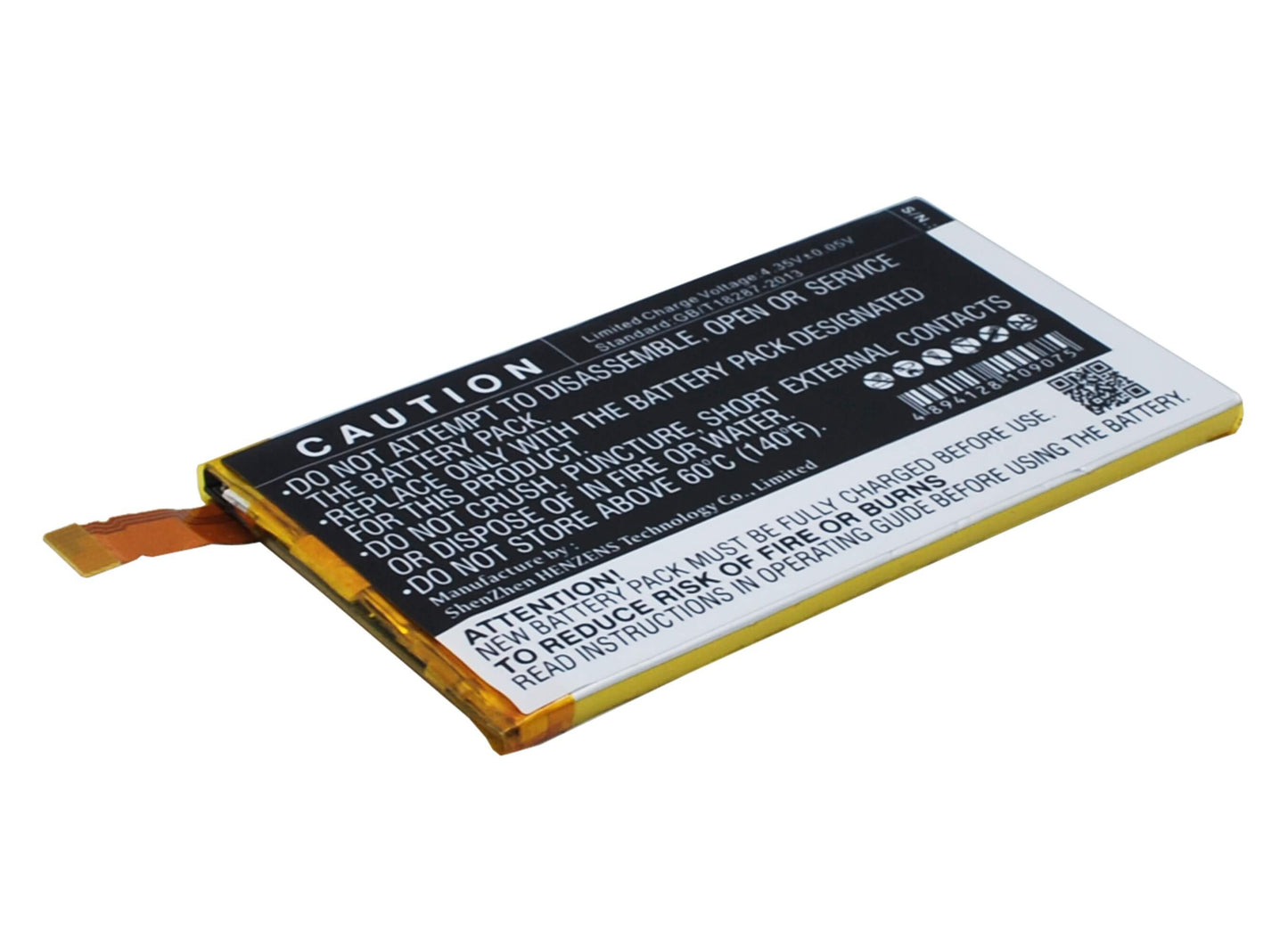3.8V, 3000mAh, Li-Polymer Battery fits Sony Ericsson, Canopus, Canopus Anna, 11.4Wh