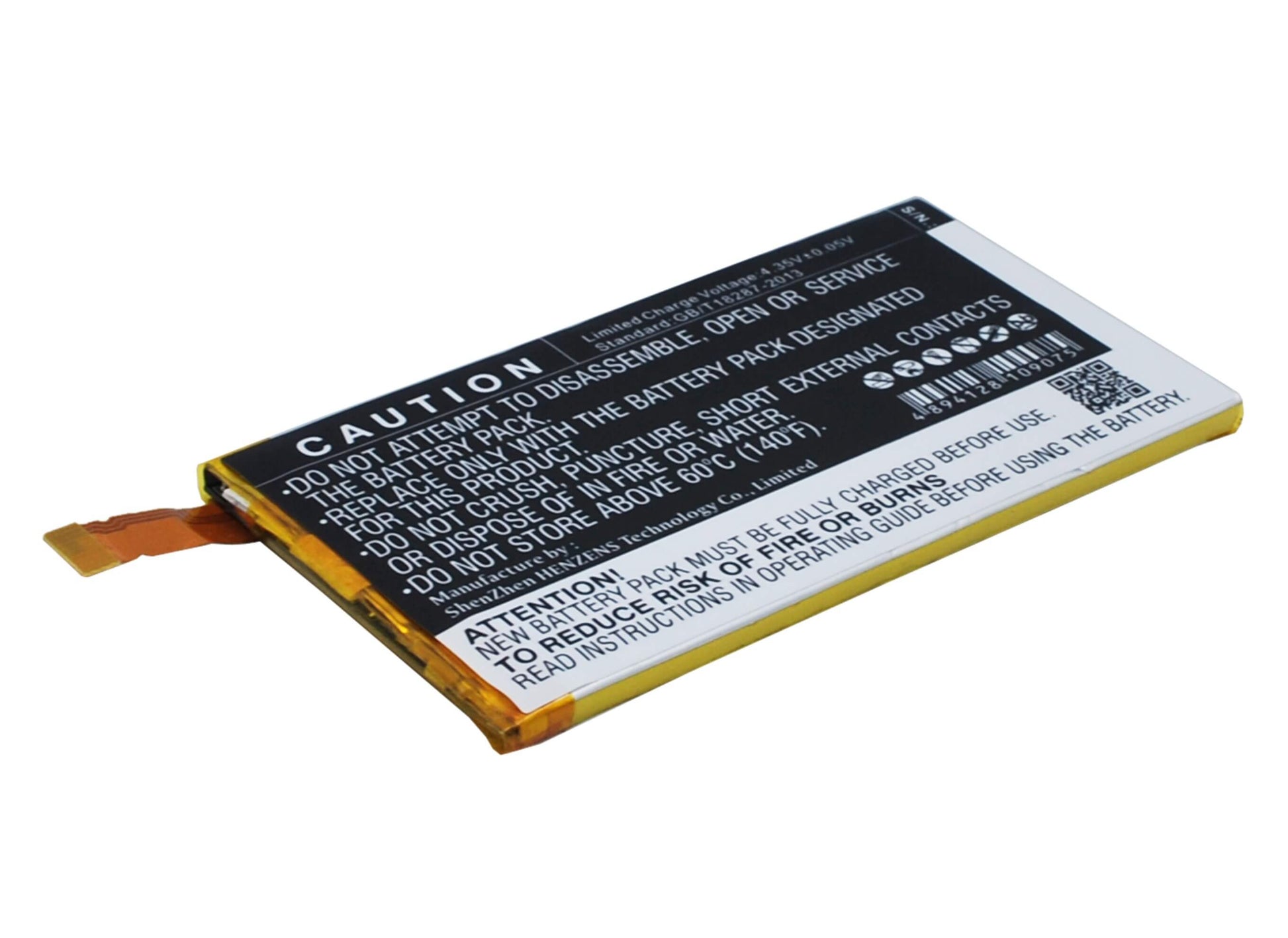 3.8V, 3000mAh, Li-Polymer Battery fits Sony Ericsson, Canopus, Canopus Anna, 11.4Wh