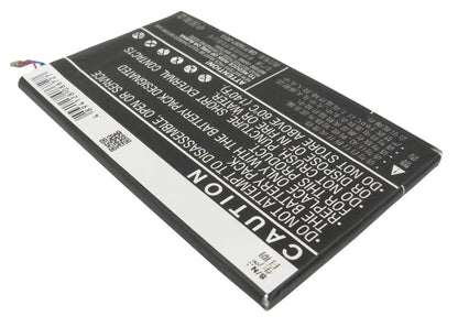 3.8V, 3200mAh, Li-Polymer Battery fits Zte, Grand Memo, Grand Memo N5l Lte, 12.16Wh