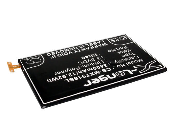 3.8V, 3400mAh, Li-Polymer Battery fits Motorola, Droid Razr Maxx, Xt912m, 12.92Wh