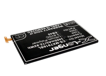 3.8V, 3400mAh, Li-Polymer Battery fits Motorola, Droid Razr Maxx, Xt912m, 12.92Wh