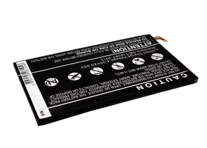3.8V, 3400mAh, Li-Polymer Battery fits Motorola, Droid Razr Maxx, Xt912m, 12.92Wh