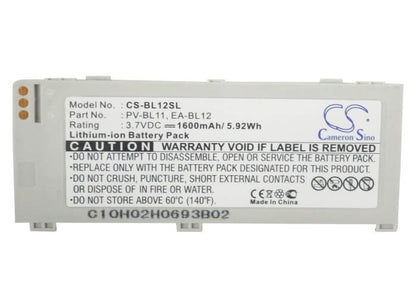 3.7V, 1600mAh, Li-ion Battery fits Hip Top, Danger 3, 5.92Wh
