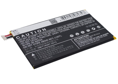 3.8V, 3400mAh, Li-Polymer Battery fits Tcl, N3y910t, Y910, 12.92Wh