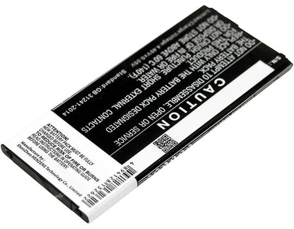 3.85V, 2900mAh, Li-ion Battery fits Samsung, Galaxy A5 2016 Duos, Sm-a5100, 11.165Wh