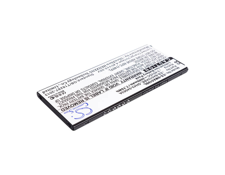 3.85V, 2000mAh, Li-ion Battery fits Samsung, Galaxy A5 2016 Duos, Sm-a5100, 7.7Wh