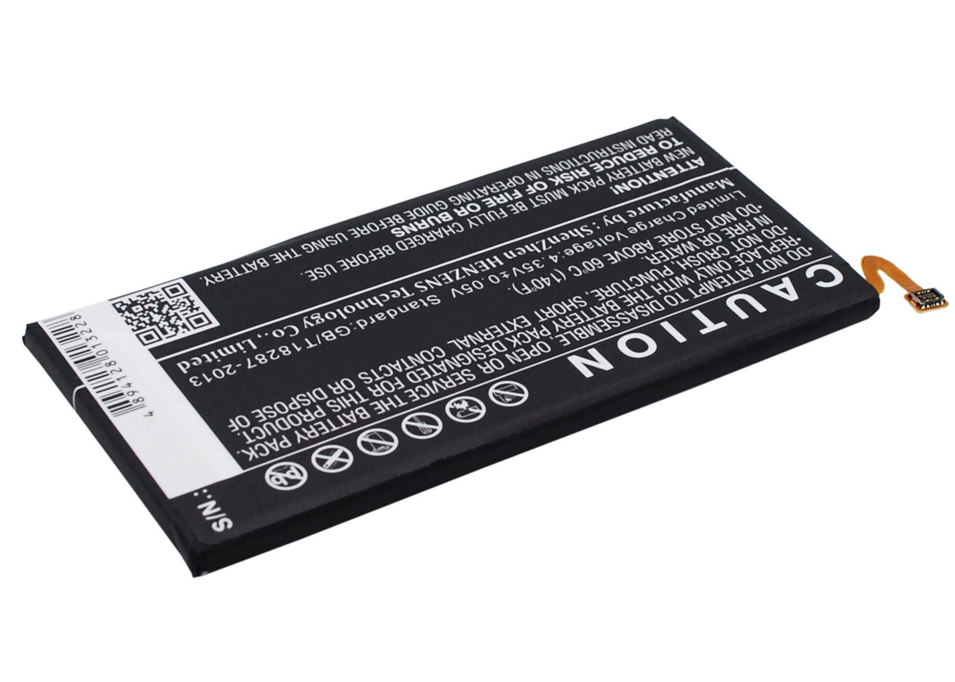 3.8V, 2600mAh, Li-Polymer Battery fits Samsung, Galaxy A7, Galaxy A7 Duos, 9.88Wh