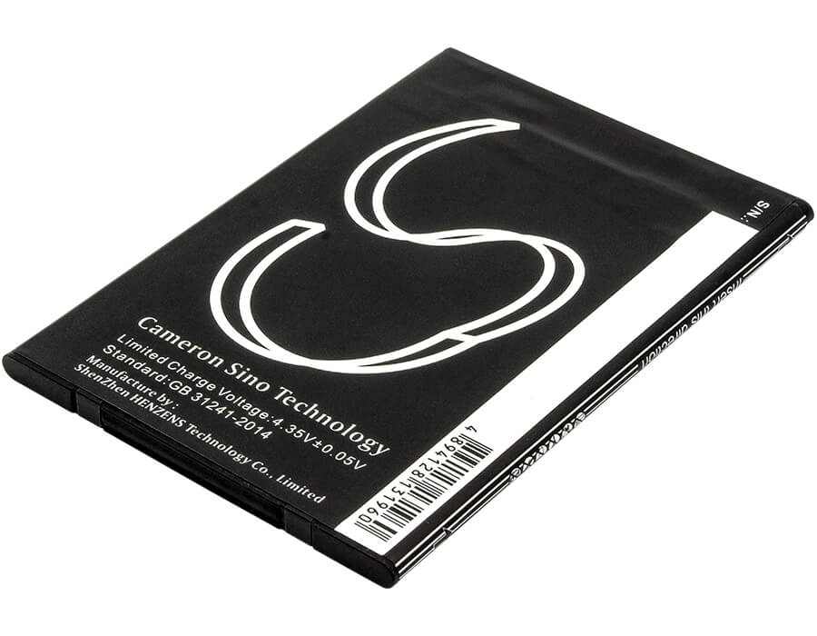3.8V, 3400mAh, Li-Polymer Battery fits Archos, 64 Xenon, 12.92Wh