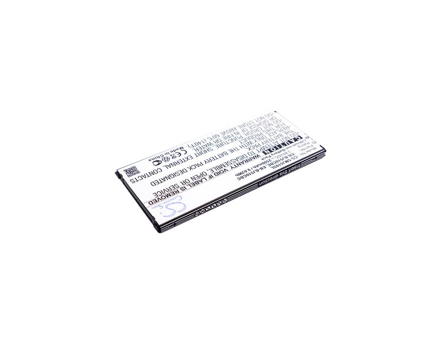 3.85V, 2500mAh, Li-ion Battery fits Samsung, Galaxy J5 2016, Galaxy J5 6 Duos, 9.625Wh