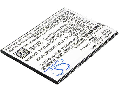 3.8V, 3400mAh, Li-Polymer Battery fits Archos, 59 Xenon, P336688, 12.92Wh