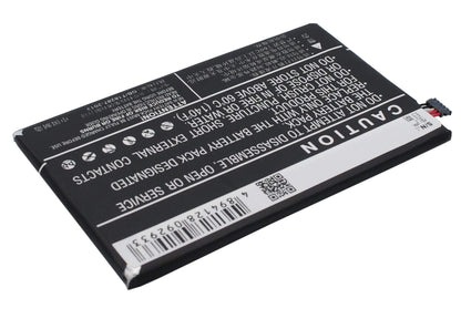 3.8V, 3400mAh, Li-Polymer Battery fits Bbk, Vivo X510t, Vivo X510w, 12.92Wh