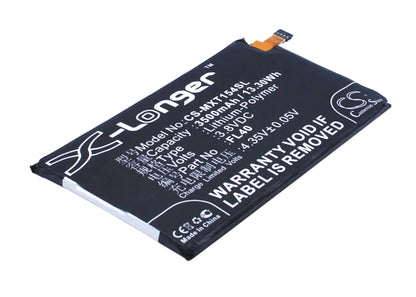 3.8V, 3500mAh, Li-Polymer Battery fits Motorola, Droid Maxx 2, Moto X 3a, 13.3Wh