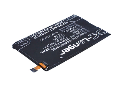 3.8V, 3500mAh, Li-Polymer Battery fits Motorola, Droid Maxx 2, Moto X 3a, 13.3Wh