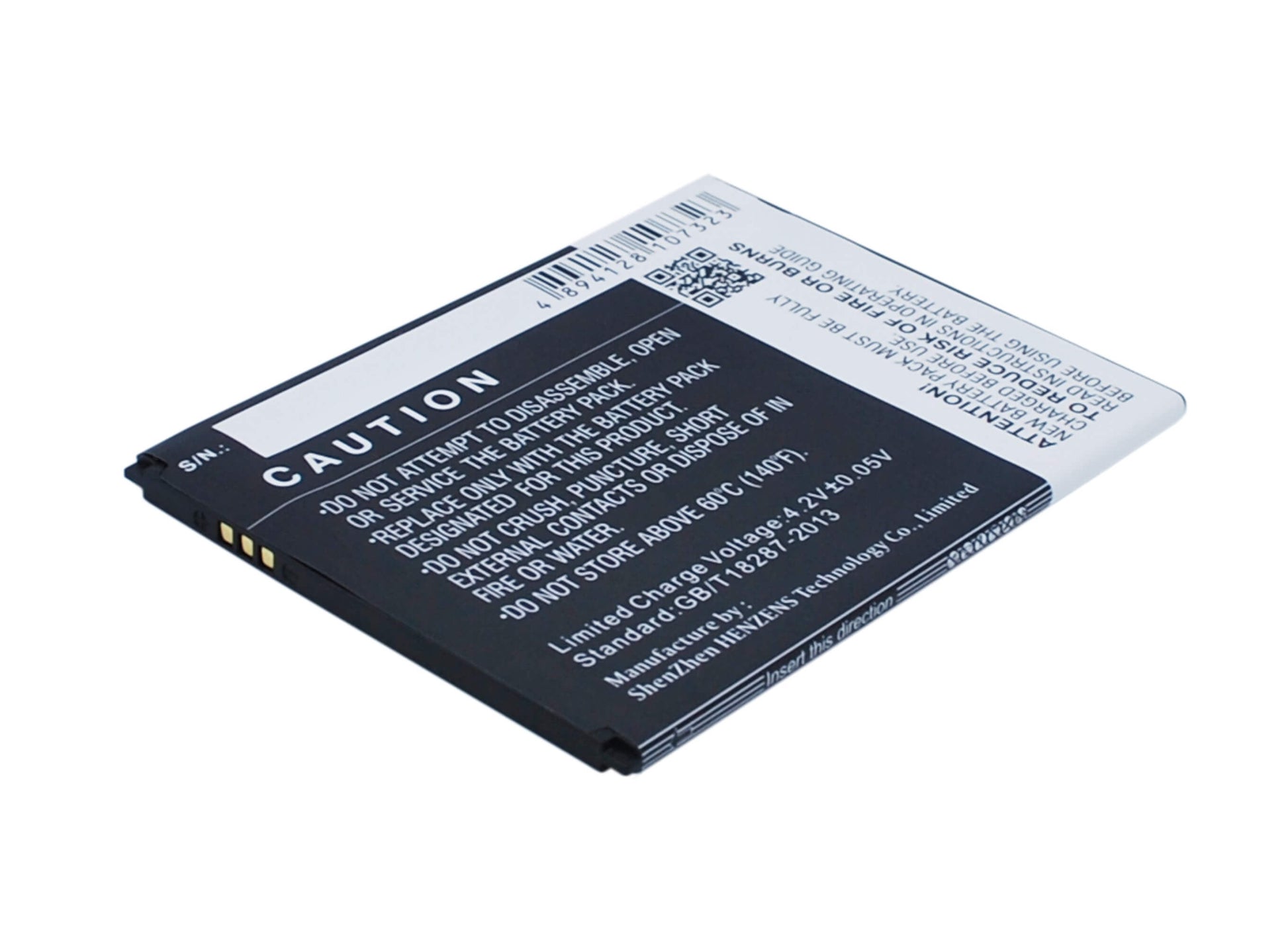 3.7V, 2500mAh, Li-Polymer Battery fits Prestigio, Multiphone 7600 Duo, 9.25Wh