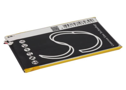 3.7V, 2200mAh, Li-Polymer Battery fits Amazing, A7, 8.14Wh