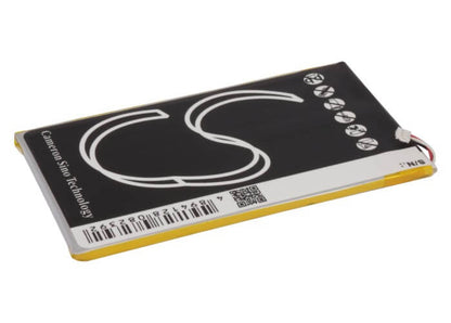 3.7V, 2200mAh, Li-Polymer Battery fits Amazing, A7, 8.14Wh