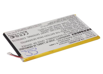 3.7V, 2200mAh, Li-Polymer Battery fits Boostmobile, Max, N9520, 8.14Wh