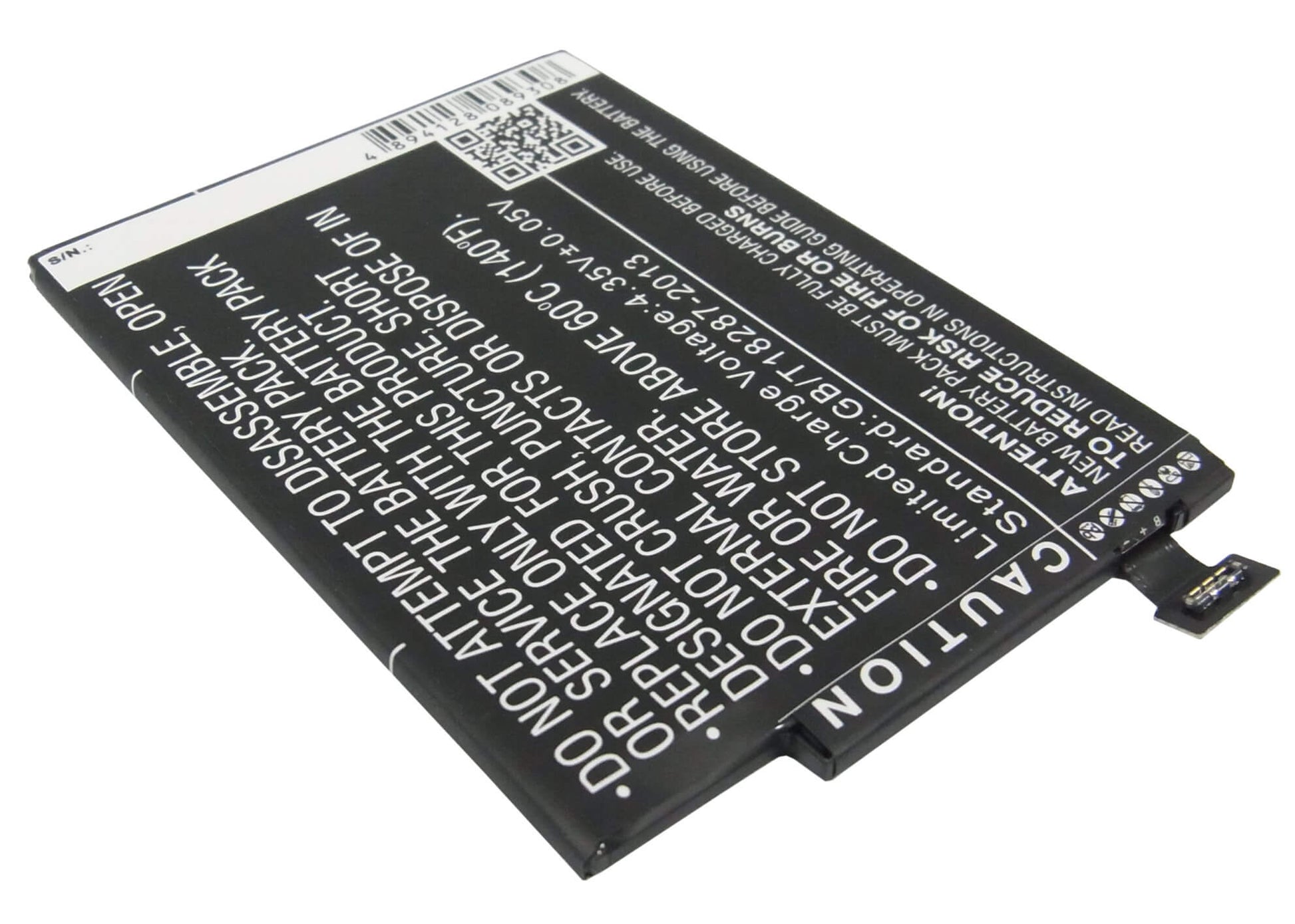 3.8V, 3500mAh, Li-Polymer Battery fits Nokia, Lumia 1320, 13.3Wh