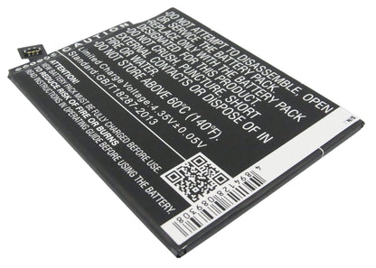 3.8V, 3500mAh, Li-Polymer Battery fits Nokia, Lumia 1320, 13.3Wh