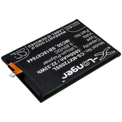 3.85V, 5800mAh, Li-Polymer Battery fits Lenovo, K12 Pro, K12 Pro 2020, 22.33Wh