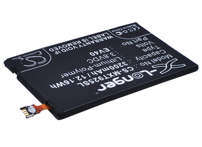 3.8V, 3200mAh, Li-Polymer Battery fits Motorola, Droid Razr Hd, Droid Razr Maxx Hd, 12.16Wh