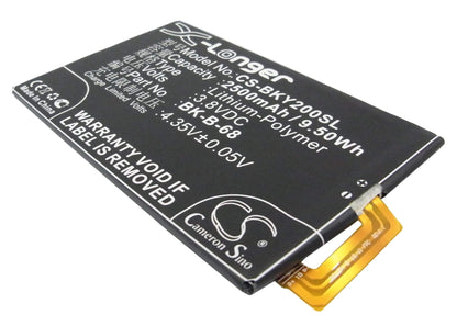 3.8V, 2500mAh, Li-Polymer Battery fits Bbk, Vivo Y20, Vivo Y20t, 9.5Wh