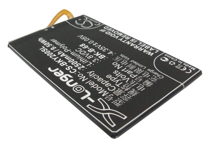 3.8V, 2500mAh, Li-Polymer Battery fits Bbk, Vivo Y20, Vivo Y20t, 9.5Wh