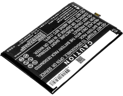 3.85V, 4900mAh, Li-Polymer Battery fits Zte, Nubia N1, Nx541j, 18.865Wh