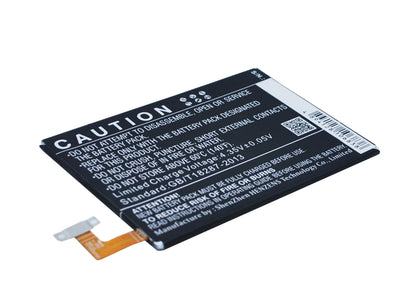 3.8V, 2840mAh, Li-Polymer Battery fits Htc, 0pja120, M9, 10.792Wh