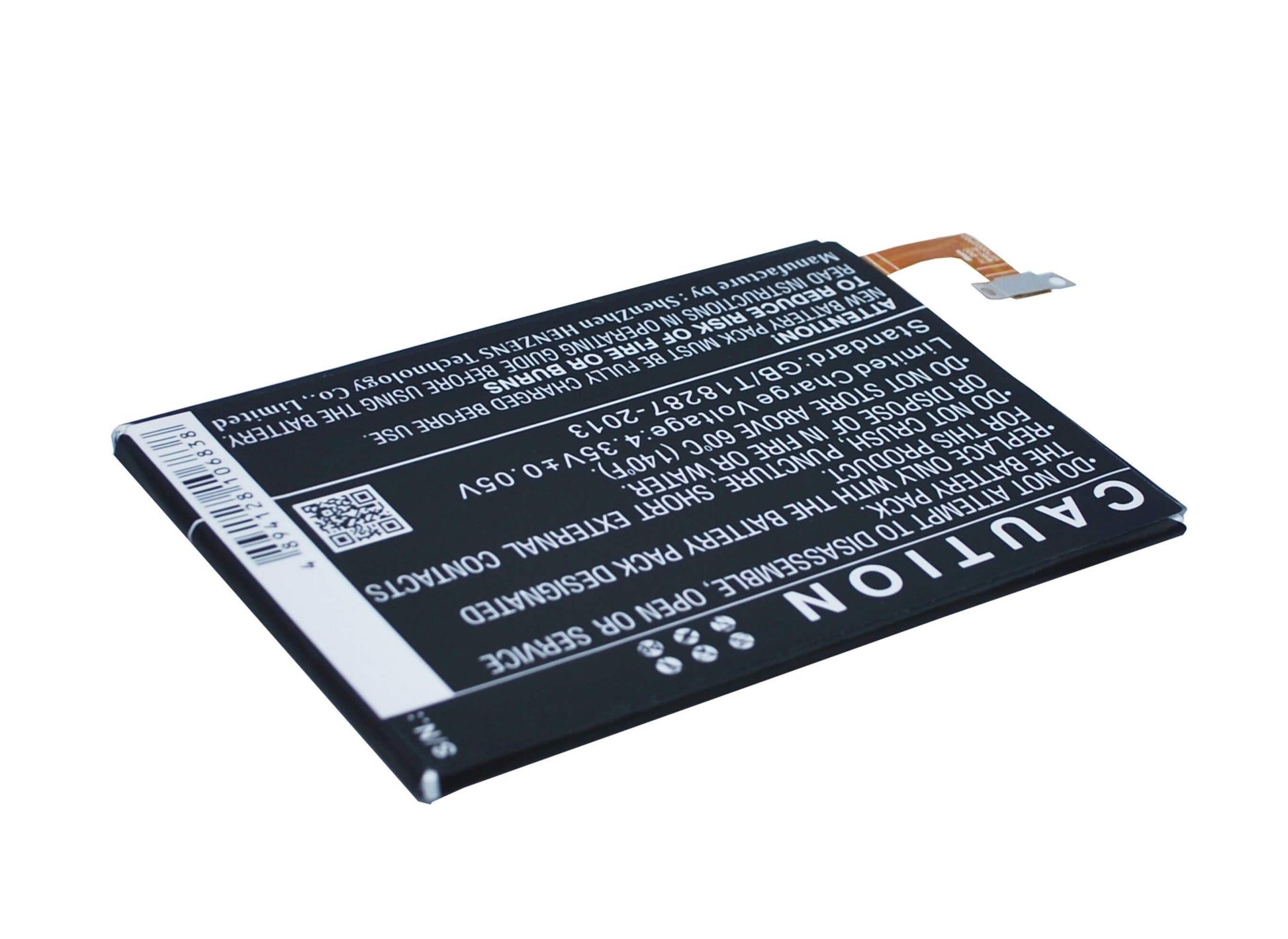 3.8V, 2840mAh, Li-Polymer Battery fits Htc, 0pja120, M9, 10.792Wh
