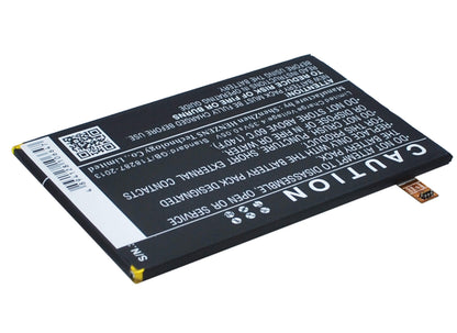 3.8V, 2500mAh, Li-Polymer Battery fits Blackberry, Classic, Classic 4g, 9.5Wh