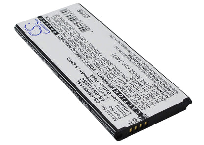 3.8V, 2600mAh, Li-ion Battery fits Samsung, Galaxy Note Edge, Note Edge 4g, 9.88Wh