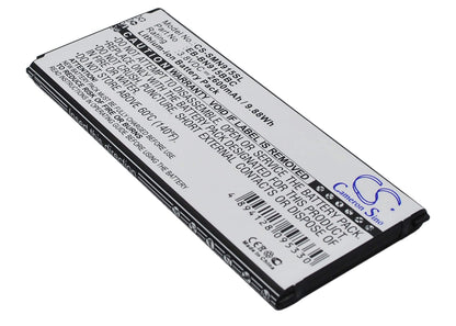 3.8V, 2600mAh, Li-ion Battery fits Samsung, Galaxy Note Edge, Note Edge 4g, 9.88Wh
