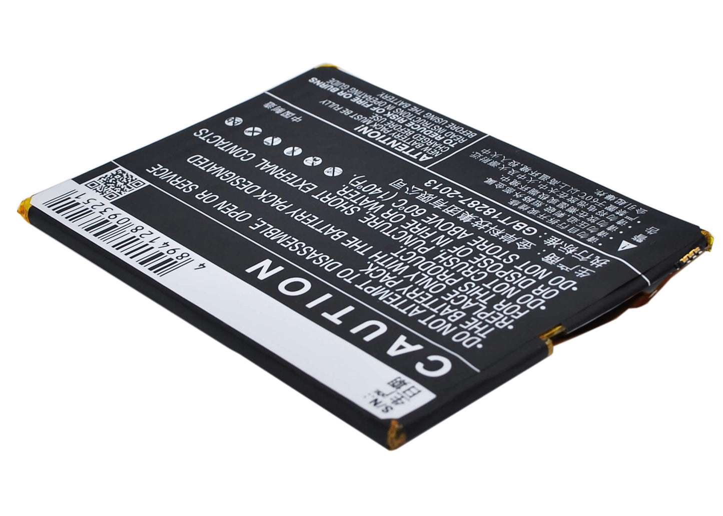 3.8V, 4000mAh, Li-Polymer Battery fits Huawei, Ascend Mate 7, Ascend Mate 7 Dual Sim, 15.2Wh