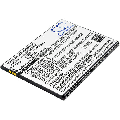 3.8V, 2900mAh, Li-ion Battery fits Philips, Xenium I928, 11.02Wh