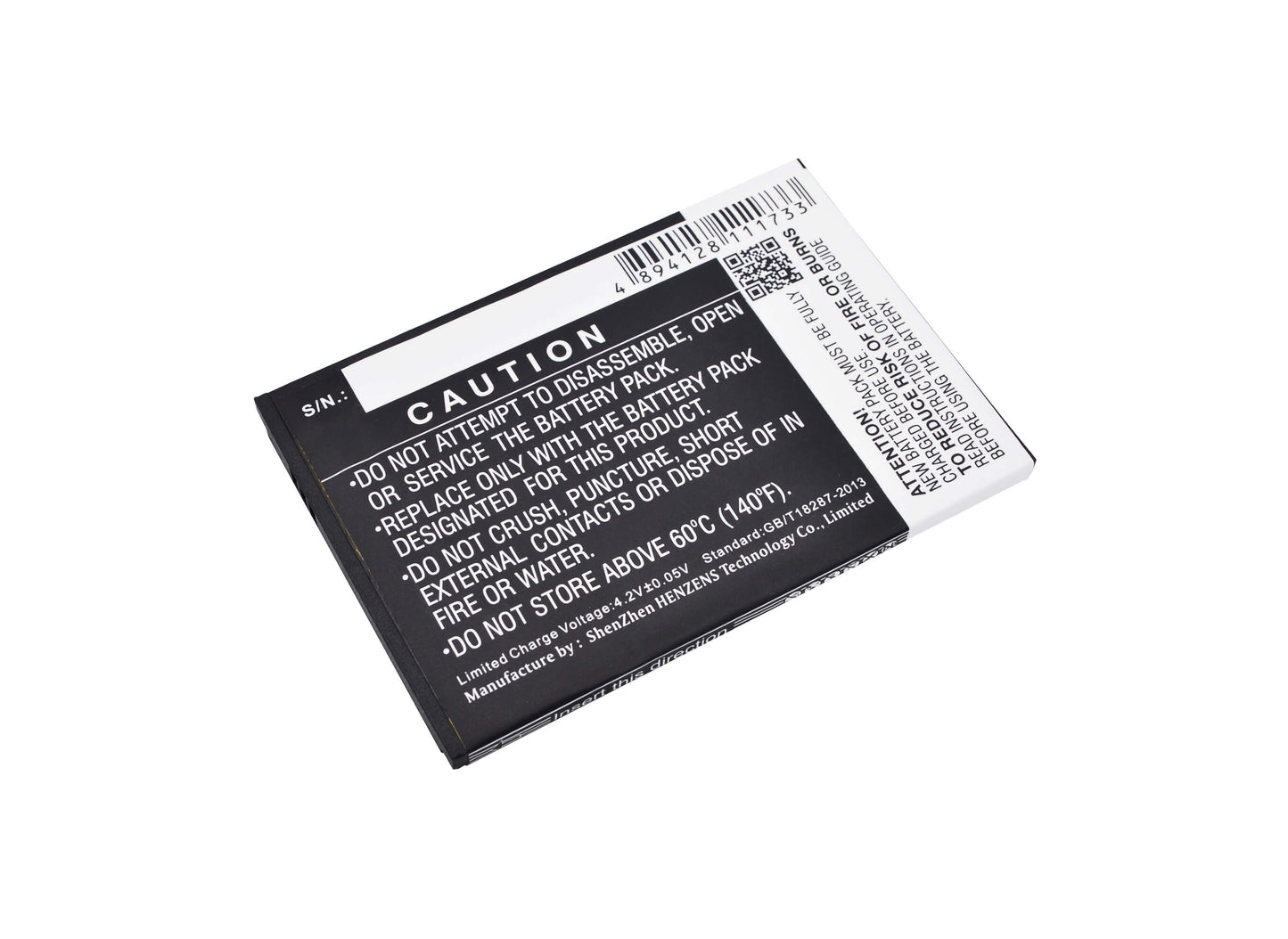 3.7V, 4700mAh, Li-Polymer Battery fits Philips, Xenium V387, 17.39Wh