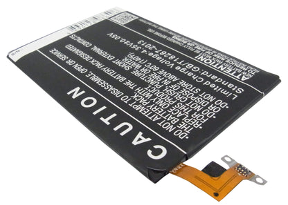 3.8V, 2600mAh, Li-Polymer Battery fits Htc, 0p8b200, 0paj5, 9.88Wh