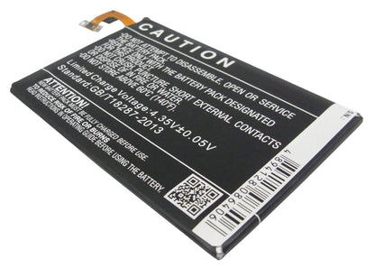 3.8V, 2600mAh, Li-Polymer Battery fits Htc, 0p8b200, 0paj5, 9.88Wh