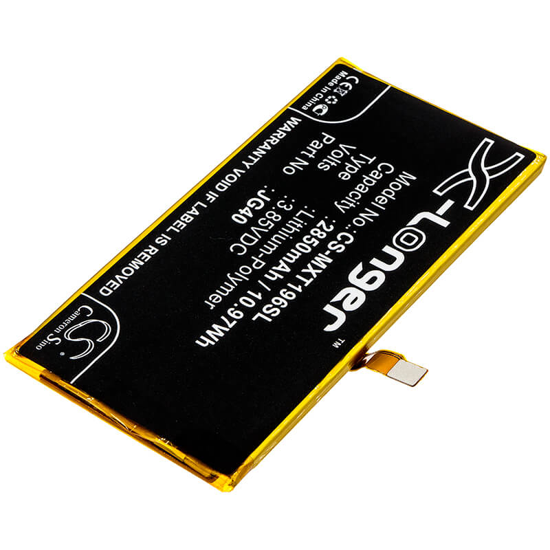 3.85V, 2850mAh, Li-Polymer Battery fits Motorola, Moto G7 Plus, Moto G7 Plus Dual Sim, 10.9725Wh