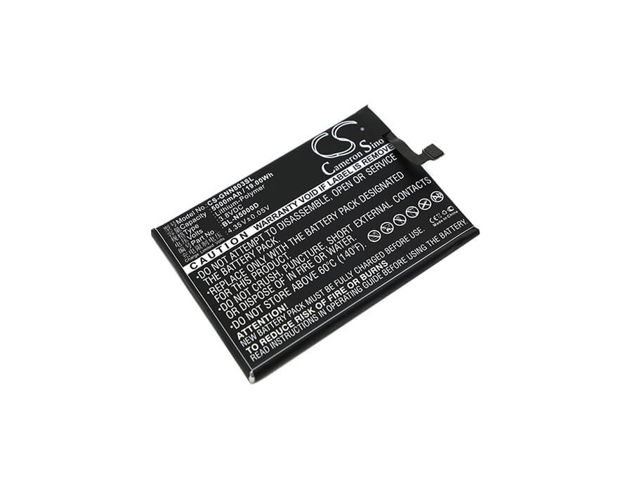 3.8V, 5000mAh, Li-Polymer Battery fits Gionee, Gn8003, M6, 19Wh
