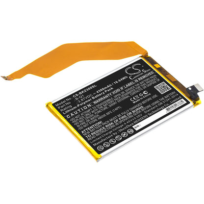 3.87V, 4300mAh, Li-Polymer Battery fits Vivo, Iqoo Z3, V2073a, 16.641Wh