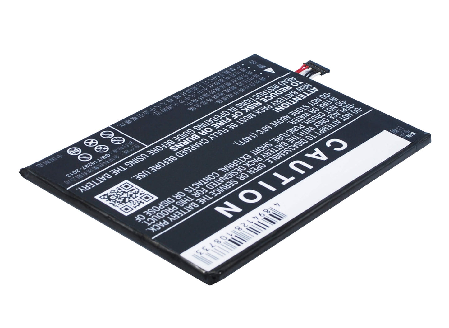 3.8V, 3500mAh, Li-Polymer Battery fits Tcl, M823, N1 Max, 13.3Wh