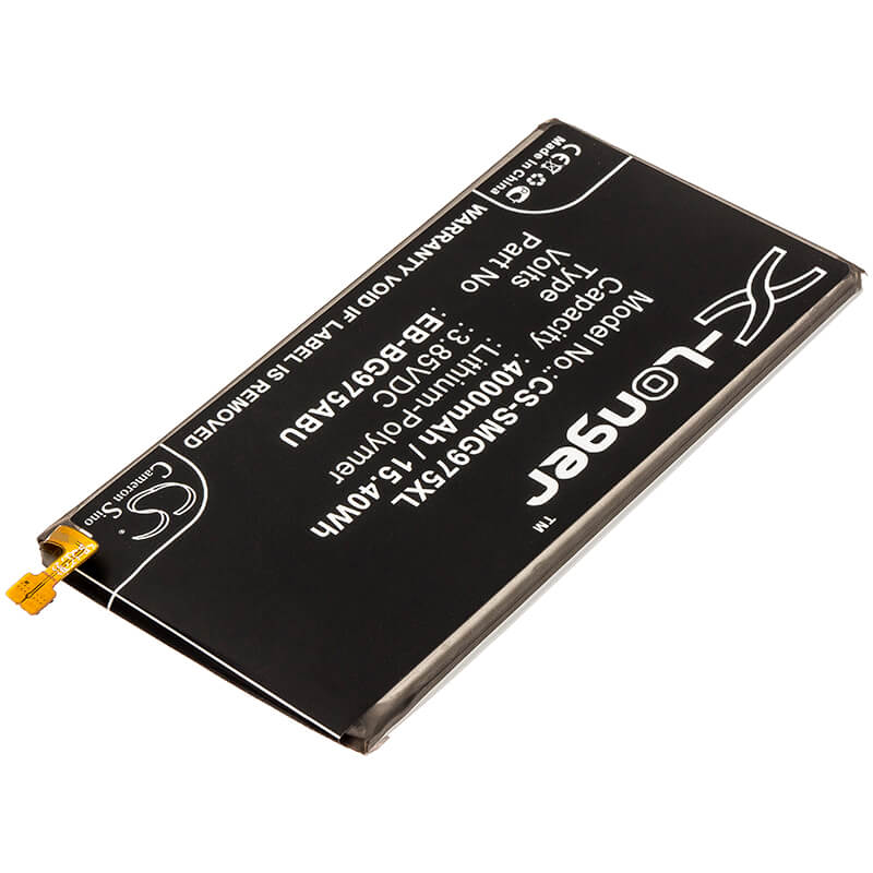 3.85V, 4000mAh, Li-Polymer Battery fits Samsung, Galaxy S10 Plus, Galaxy S10+, 15.4Wh