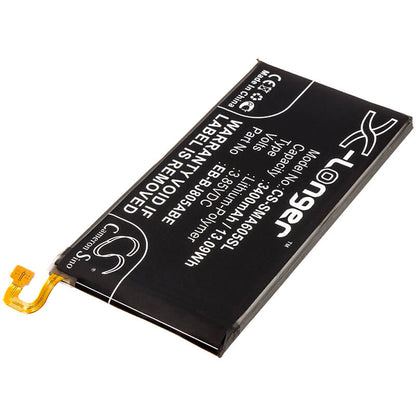 3.85V, 3400mAh, Li-Polymer Battery fits Samsung, Galaxy A6 Plus 2018 Duos, Galaxy A6+ 2018 Duos, 13.09Wh