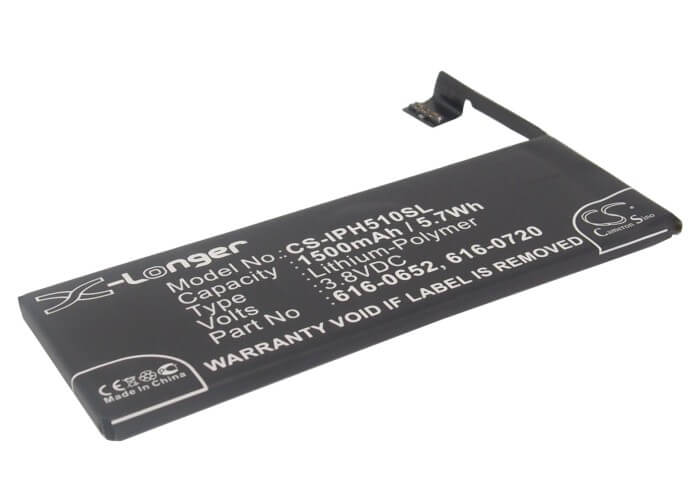 3.8V, 1500mAh, Li-Polymer Battery fits Apple, A1234, A1457, 5.7Wh